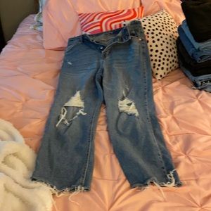 Fun straight leg jeans